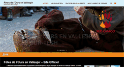 Desktop Screenshot of fetes-ours-vallespir.com